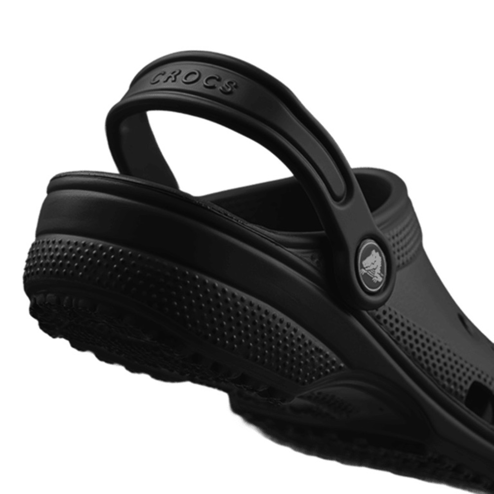 NWT CROCS Classic Clog in Black - Picture 3 of 6
